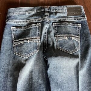 M7 Rocker Stretch Coltrane Stackable Straight Leg Jean 34/32